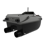 Flytec V080 Fishfinder - bateau amorceur GPS avec sondeur sans fil : coque carbone sur l'eau