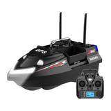 Flytec V802 PRO - Bateau amorceur GPS 12 000 mAh, 160 points en mémoire : noir