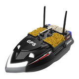 Flytec V802 PRO - Bateau amorceur GPS 12 000 mAh, 160 points en mémoire : quatre trémies et télécommande