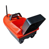Flytec V805 GPS - Bateau amorceur orange 12 000 mAh avec ancre GPS : vue de dessus
