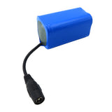Flytec V900 - Batterie lithium 12 000 mAh 7,4 V à fiche DC