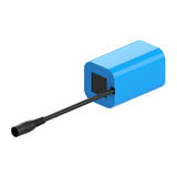 Flytec V900 - Batterie lithium 12 000 mAh 7,4 V à fiche DC : vue de dessus