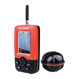 Flytec XJ-01 - Sondeur de pêche portable à sonde sans fil : écran couleur du récepteur