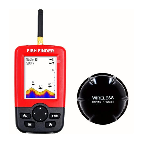 Flytec XJ-01 - Sondeur de pêche portable à sonde sans fil : sonde sans fil