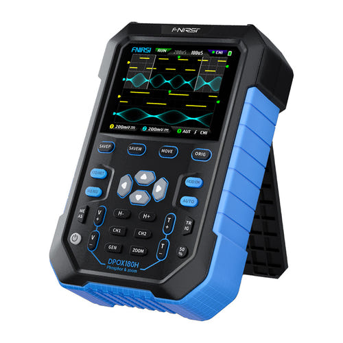 FNIRSI DPOX180H - Oscilloscope à phosphore numérique 180 MHz, 2 voies, avec générateur