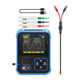 FNIRSI DSO-TC3 - Oscilloscope, testeur de composants et générateur 3-en-1 : vue ensemble