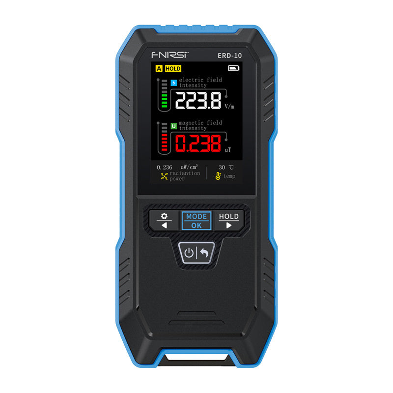 FNIRSI ERD-10 - détecteur de rayonnement électromagnétique 4-en-1 - visuel 1