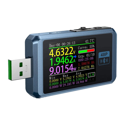FNIRSI FNB48P BT - testeur de port USB métal Bluetooth