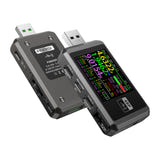 FNIRSI FNB48P - testeur de port USB noir métal : détail