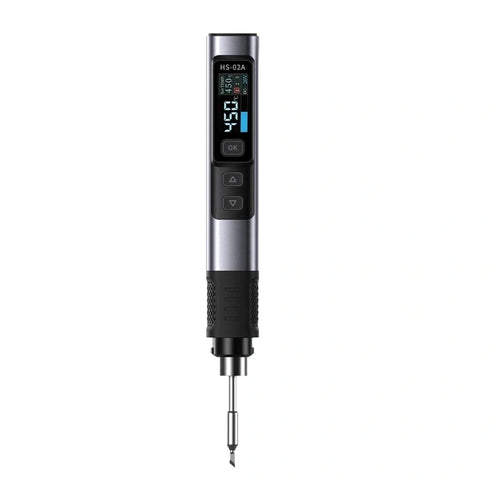 FNIRSI HS-02A - fer à souder 100 W à panne intégrée, 6 pannes et coffret - visuel 1