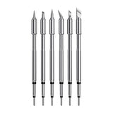 FNIRSI HS-02A - fer à souder 100 W à panne intégrée, 6 pannes et coffret : complet ouvert