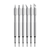 FNIRSI HS-02A - fer à souder 100 W à panne intégrée, 6 pannes et coffret : complet ouvert