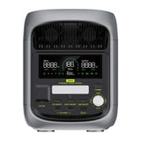 FOSSIBOT F1800 - station électrique portable 1024 Wh, 1800 W, grise : façade prises 230 V