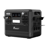 FOSSIBOT F2400 - station électrique portable 2048 Wh, 2400 W, noire : façade treize prises