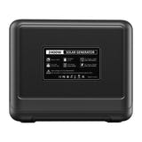 FOSSIBOT F2400 - station électrique portable 2048 Wh, 2400 W, noire : poignées latérales