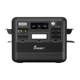 FOSSIBOT F2400 - station électrique portable 2048 Wh, 2400 W, noire : ports USB-C