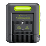 FOSSIBOT F2400 - station électrique portable 2048 Wh, 2400 W, verte : panneau commandes