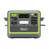 FOSSIBOT F2400 - station électrique portable 2048 Wh, 2400 W, verte : recharge panneaux solaires