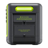 FOSSIBOT F2400 - station électrique portable 2048 Wh, 2400 W, verte : vue trois quarts