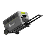 FOSSIBOT F7200 - station électrique portable 5,2 kWh, 7200 W, verte : installation atelier