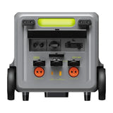 FOSSIBOT F7200 - station électrique portable 5,2 kWh, 7200 W, verte : quatre prises 230 V