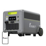 FOSSIBOT F7200 - station électrique portable 5,2 kWh, 7200 W, verte