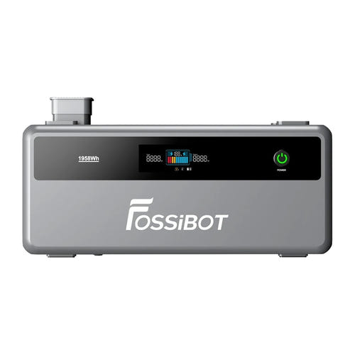 FOSSIBOT FBP1200-B - batterie additionnelle 1958 Wh IP65, verte : module vert face avant