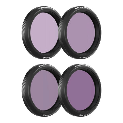 Freewell - Kit de 4 filtres ND pour DJI Osmo Action 5 Pro