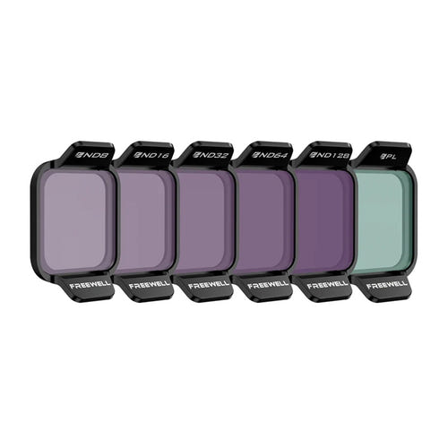 Freewell FW-DFL-STD - Kit de 6 filtres Standard Day ND et polarisant pour DJI Flip - visuel 1