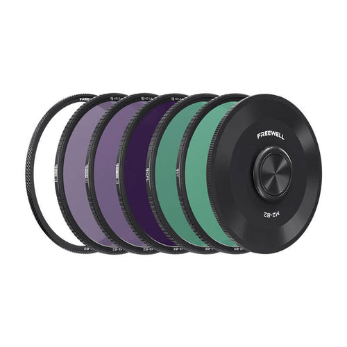 Freewell M2 Series - kit de 5 filtres magnétiques 82 mm ND, CPL et UV Quick Swap - visuel 1