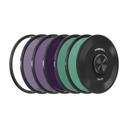 Freewell M2 Series - kit de 5 filtres magnétiques 82 mm ND, CPL et UV Quick Swap - visuel 1