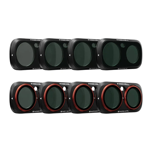 Freewell FW-LNUB-ALD - Kit All Day de 8 filtres ND et ND/PL pour Insta360 Luna Ultra - visuel 1