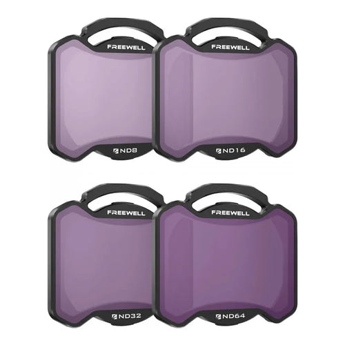 Freewell - Kit 4 filtres ND pour DJI Avata 2 (ND8/16/32/64)