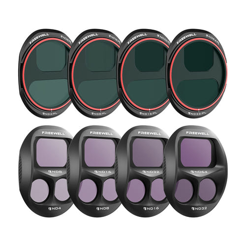 Freewell - Kit 8 filtres All Day pour DJI Mavic 4 Pro
