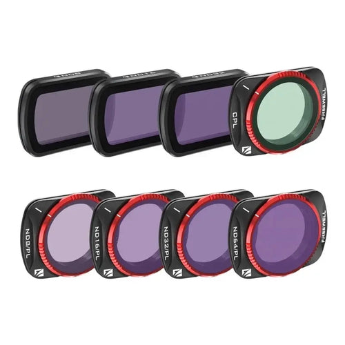 Freewell FW-OP3-ALD - Kit 8 filtres All Day pour DJI Osmo Pocket 3