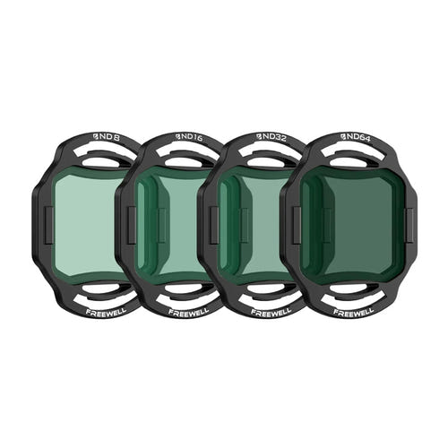 Freewell - Kit 4 filtres ND pour DJI O4 Air Unit Pro
