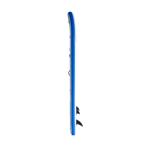 FunWater SUPFW01A - Paddle gonflable 3,35 m, bleu : sandows avant et anneau en D