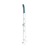 FunWater SUPFW05D Tiki - Paddle gonflable 3,2 m, vert : leash de sécurité et jeu ailerons