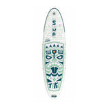 FunWater SUPFW05D Tiki - Paddle gonflable 3,2 m, vert : planche SUP supfw05d vue de dessus