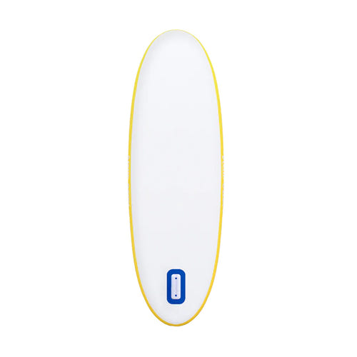 FunWater SUPTS08B Tuxedo Sailor - Paddle gonflable enfant 2,4 m, bleu : aileron amovible vue de dessous