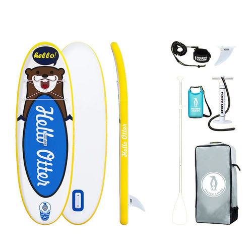 FunWater SUPTS08B Tuxedo Sailor - Paddle gonflable enfant 2,4 m, bleu