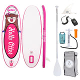 FunWater SUPTS08A Tuxedo Sailor - Paddle gonflable enfant 2,4 m, rose