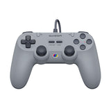GameSir T3 GY Tegenaria Lite - Manette de jeu filaire à sticks Hall, gris rétro - visuel 1