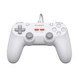 GameSir T3 WT Tegenaria Lite - Manette de jeu filaire à sticks Hall, blanc - visuel 1