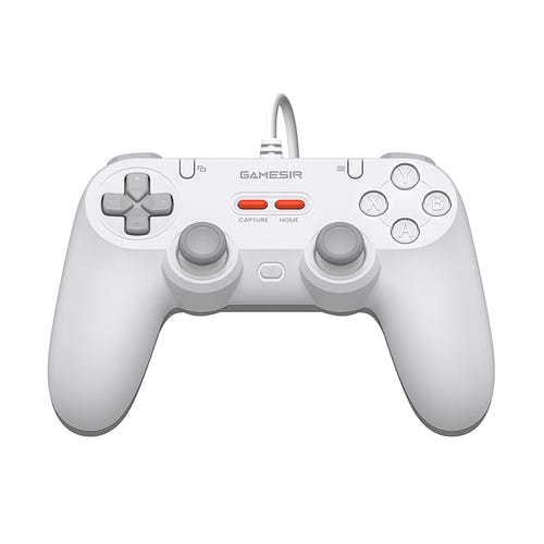 GameSir T3 WT Tegenaria Lite - Manette de jeu filaire à sticks Hall, blanc - visuel 1
