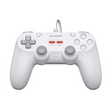 GameSir T3 WT Tegenaria Lite - Manette de jeu filaire à sticks Hall, blanc - visuel 1