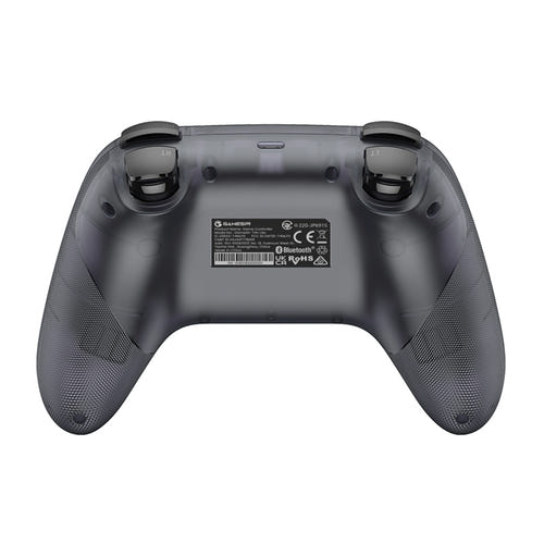 GameSir T4n Lite Nova - Manette sans fil Switch, PC, Android et iOS, grise : face avant sticks et croix