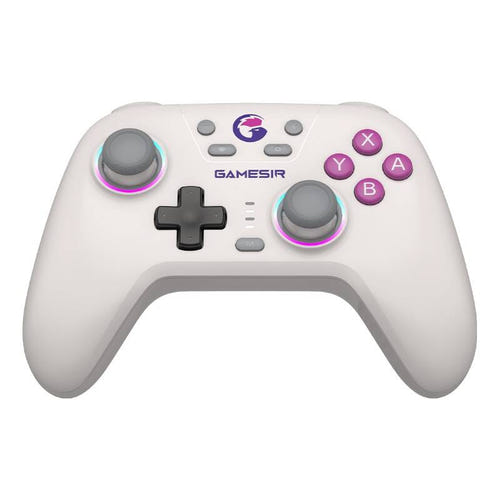 GameSir T4n - Manette sans fil multiplateforme (blanc) (vue 1)
