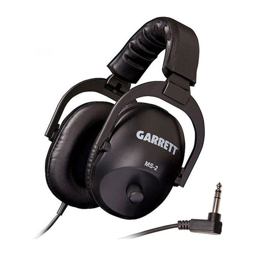 Garrett MS-2 - Casque filaire pour détecteur de métaux avec réglage de volume : détection