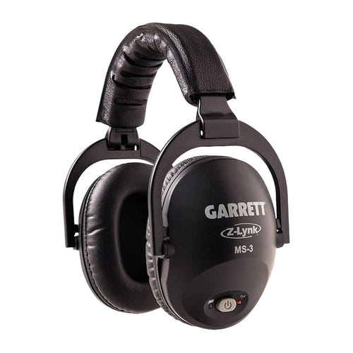 GARRETT Z-LYNK MS-3 - Casque sans fil pliable pour détecteur de métaux : coussinets arceau